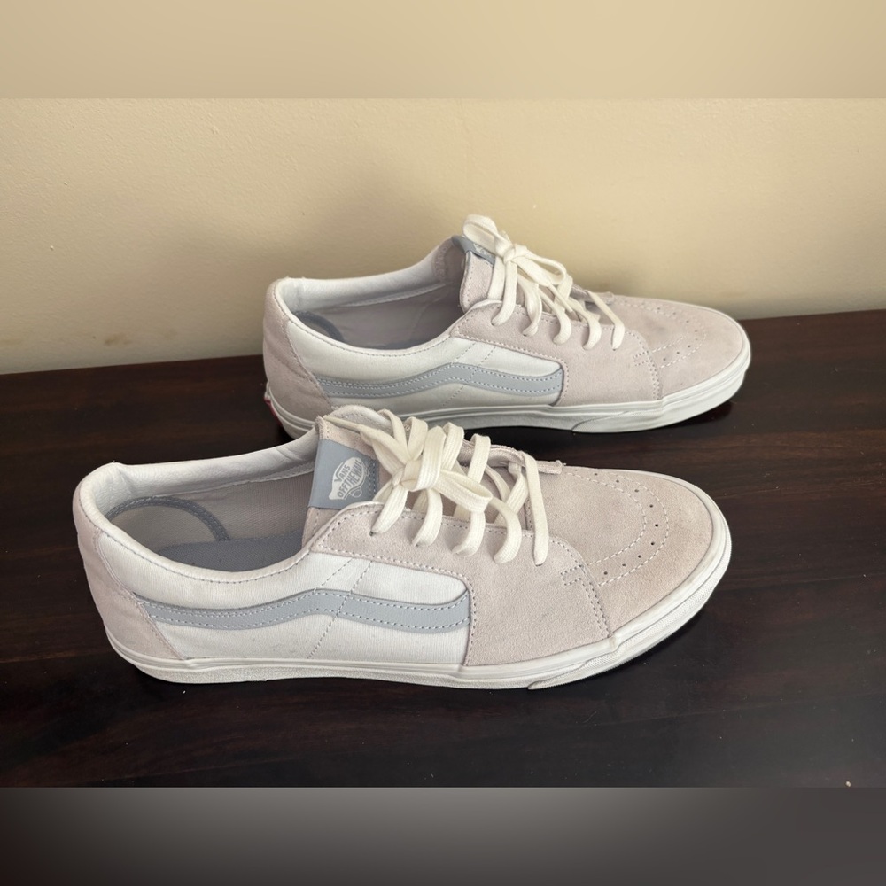 Vans Men's Gray Suede Sneakers